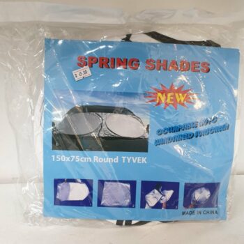 Spring Shades Collapsible Auto Windshield Sunscreen