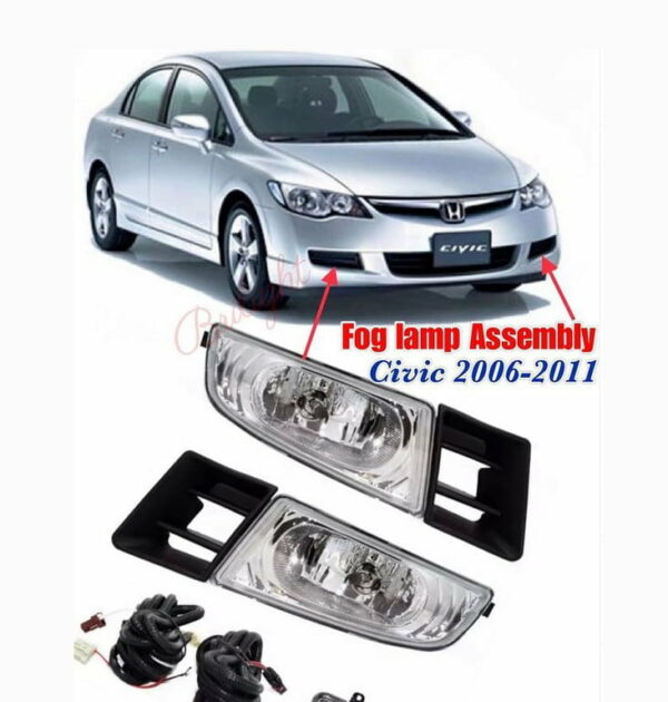 Fog Lamp Assembly Honda Civic 2006-2011