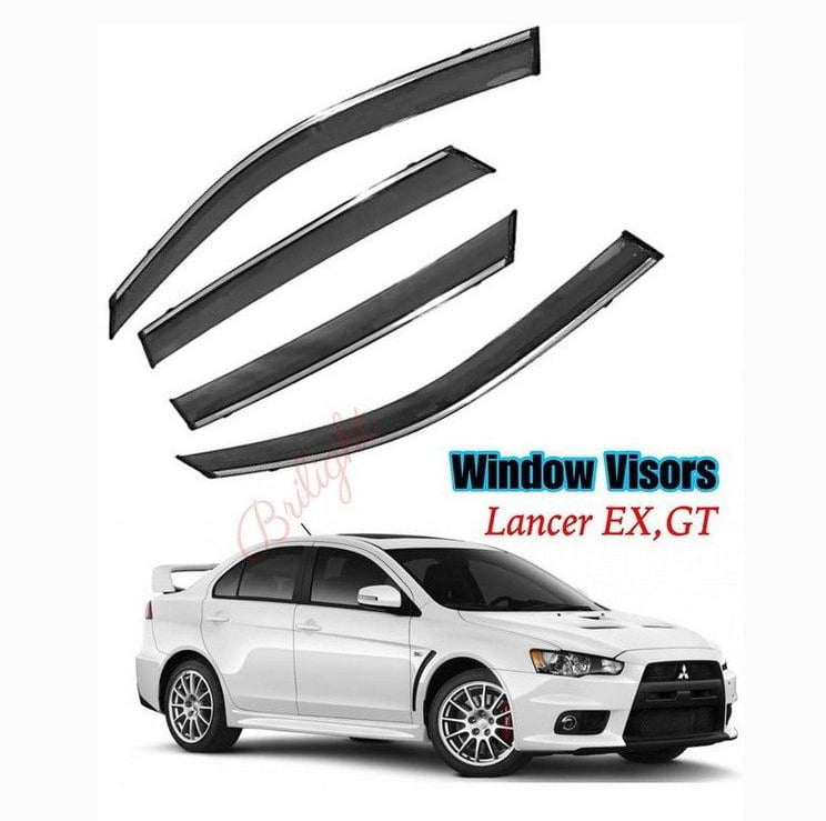 Lancer window store visor