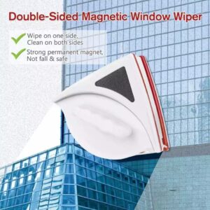 YUNSYE Window Wiper Magnetic Brush Double Side Car Glass Cleaner 3 to 30mm (15 to 24mm)