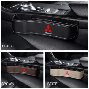 Multifunctional Organizer Car Front Seat Crevice Storage Box For Mitsubishi  Lancer 10 Asx Outlander 3 EX Pajero L200 Galant EVO