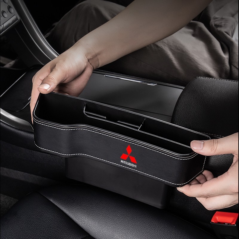 Multifunctional Organizer Car Front Seat Crevice Storage Box For Mitsubishi  Lancer 10 Asx Outlander 3 EX Pajero L200 Galant EVO