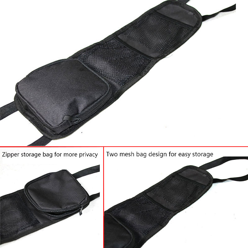 Car Seat Organizer Side Multi-Pocket Mesh