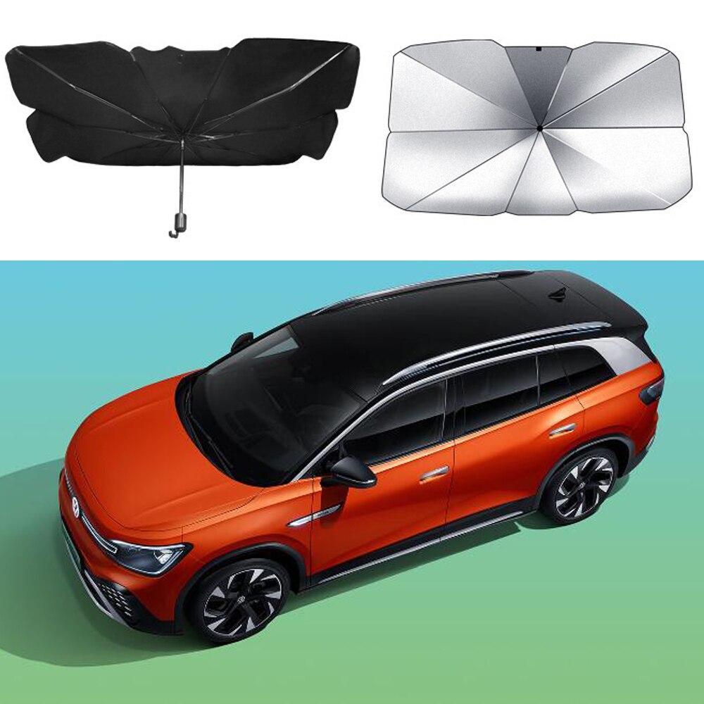 Car sun shield, sun shade, car artifact, shading pad, car umbrella, front  gear, sun protection, heat insulation cloth, sun visor, Car Accessories,  Accessories on Carousell